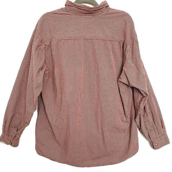 Columbia Vapor Ridge III Shirt Long Sleeve Red Jasper Gingham Mens Sz XL - Picture 3 of 8